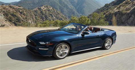 mustang ecoboost convertible 2023